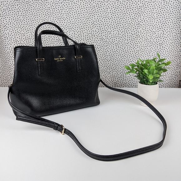 Kate Spade♠️ Evangeline Patterson Drive Square Handbag w/ Shoulder Strap - Picture 10 of 13